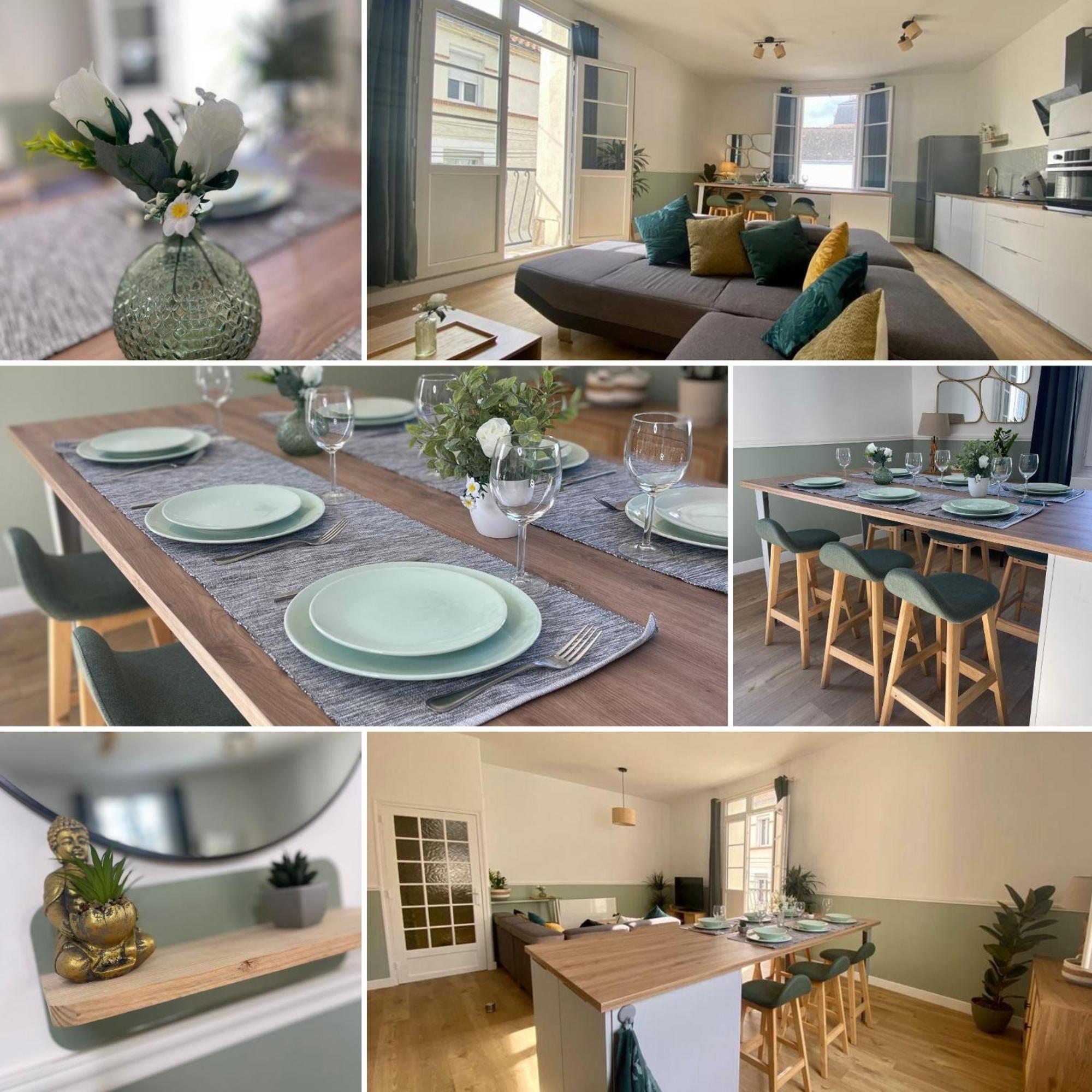 Apartment Elegance & Confort Au Coeur De ! Cholet